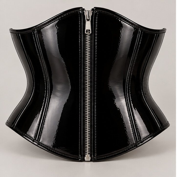 Black Midnight Arch Cincher front view